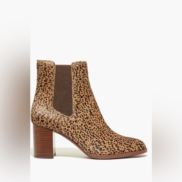 Madewell Laura Chelsea Boot in Spotted Calf Hair - Picture 2 of 10